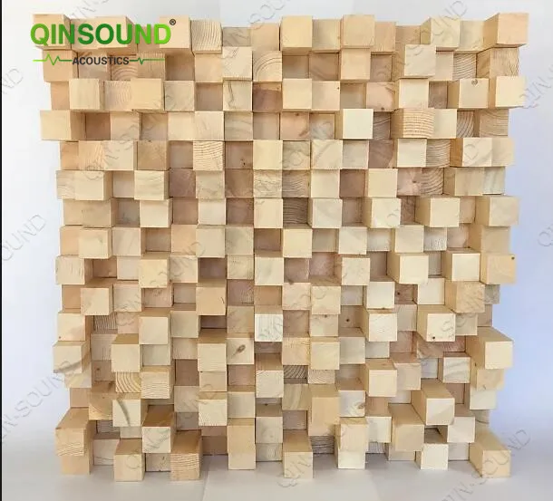 Cinema Diffusion Material Sound Quality Regulation Triangle Diffuser