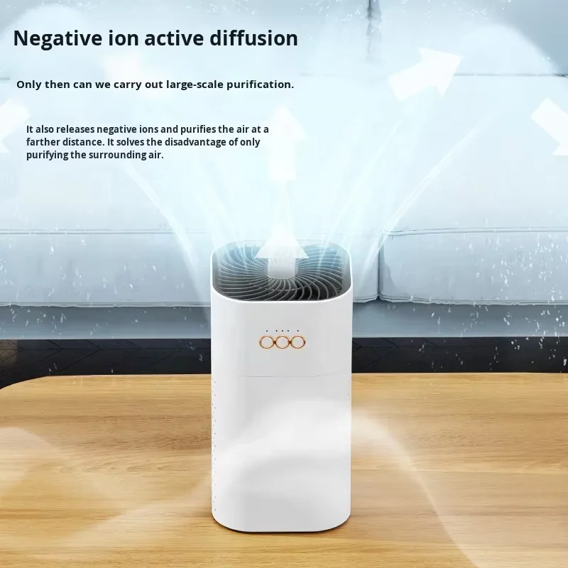 Desktop Negative Ion air Purifier Silent Removes Odors Eliminates Second-hand Smoke Large-scale Indoor air Purifier 4