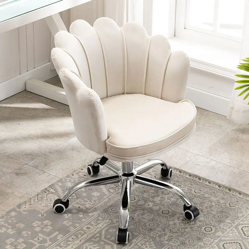 Rotate Upholstered Tufted Velvet Office Swivel Chair