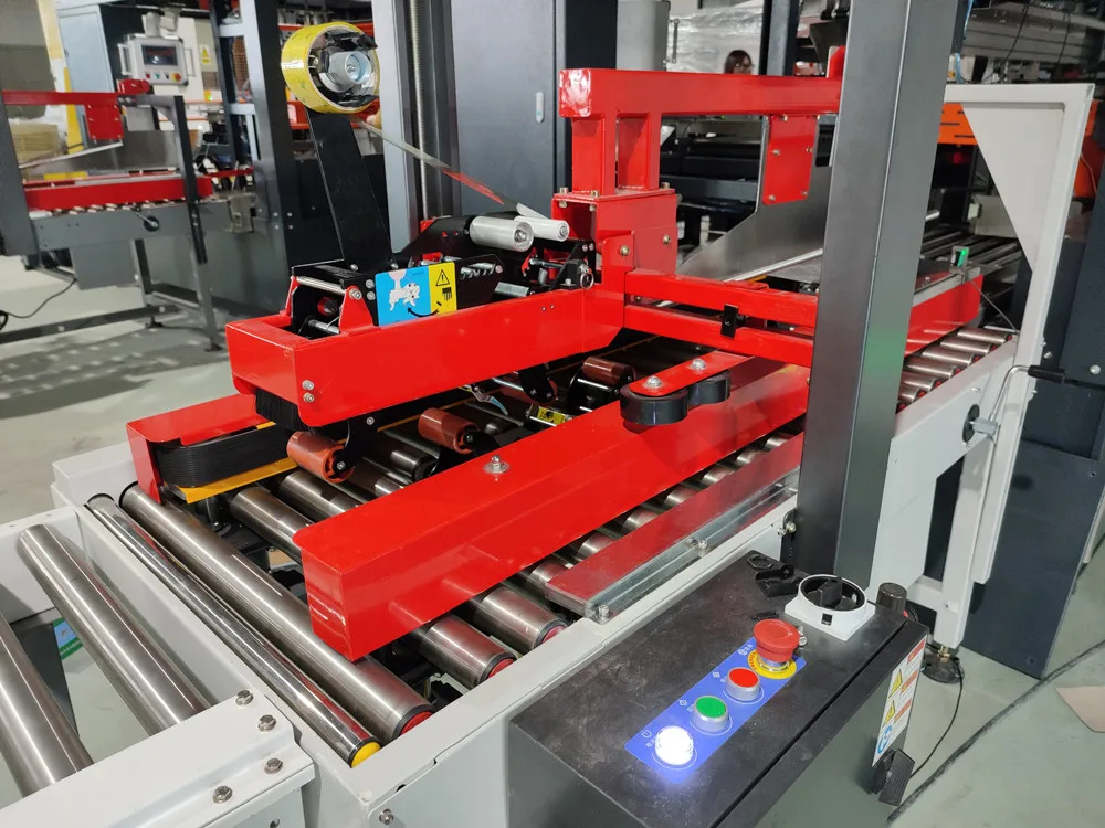 Acb Packing Focuspack Fully Automatic Box Taping Carton Sealing Machine Box ...
