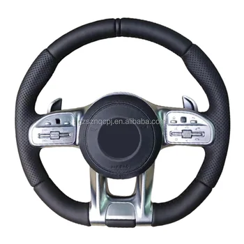 Carbon Fiber Steering Wheel for for Mercedes Benz  Car Accessories Sports-Style Suede Leather Material Fits Models