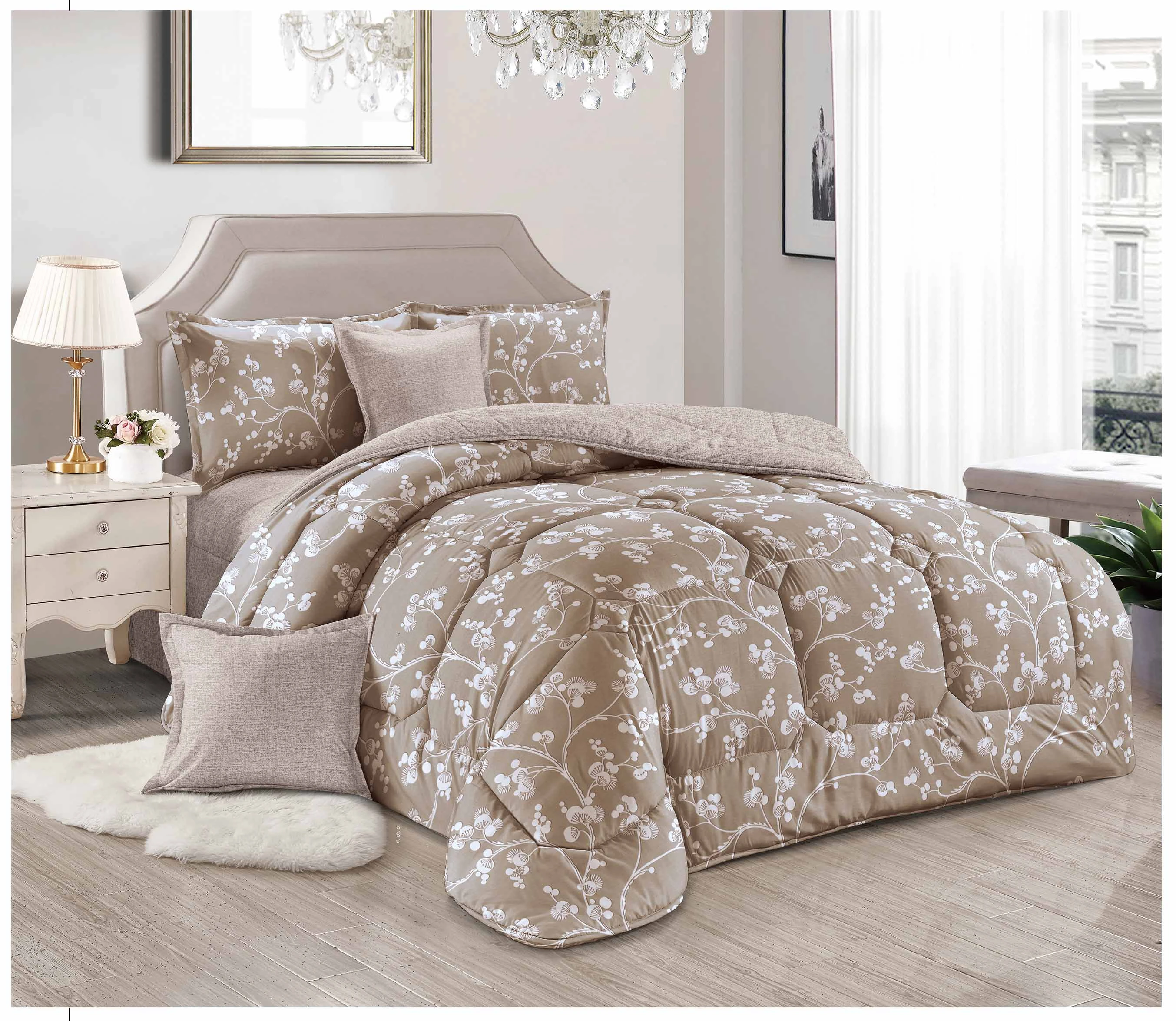 KING Comforter Set with 350gsm Filling - Cheapest Bed Sheet