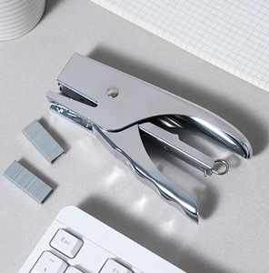 Panda Stationery Set - Stapler + Notebook + Gel Pen + Staples, Cute Animal Themed Office & School Supplies