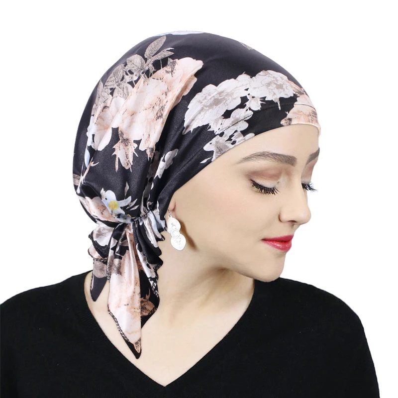 Satin Scarf Custom Printed Head Wraps Wholesale Custom Printing