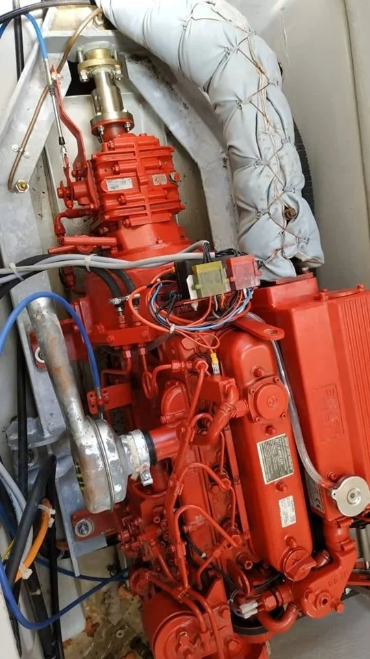 
 Новый морской дизельный двигатель BUKH EPA36 Lifeboat  