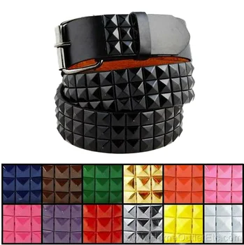 小物 Rokh Layered Triple Leather Belt Rokh Layered Triple Leather Belt