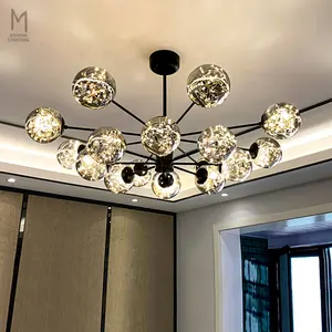 Hot Selling Branches LED Chandelier Modern Design Luxury Chandeliers Pendant Lights Dining Room Bedroom