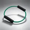 Green O-ring resistance band - double foam - 20LB