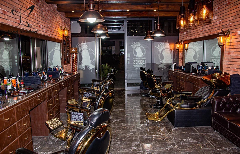 Arredamento Sedie Per Barbiere Kingshadow Mobili Da Barbiere Sedie