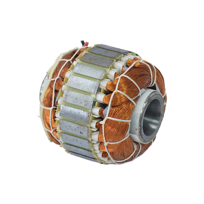 High Quality CXK Changzhou Made Alternator Stator Coil Assembly Latest OD92 ID45 SLOT12 for Mixers Low Price Motor Accessory.