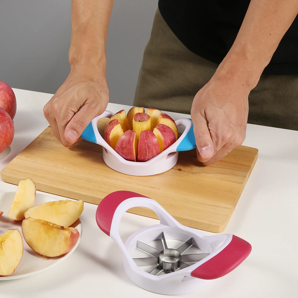 8 Blade Accurate Fruit Corer and Apple Peeler Multi Function Kitchen Tool for Expert Slicing and Coring