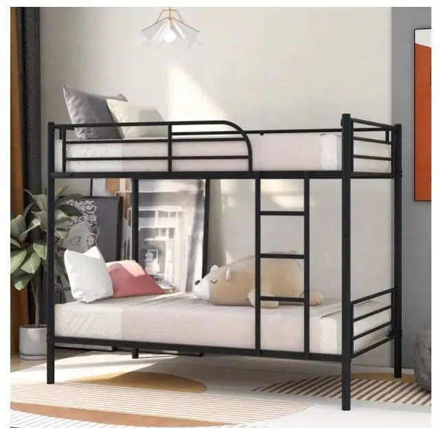 Dormitory Beds Two Floor Two-story Cheap Bunk Bed Metal for Adult
