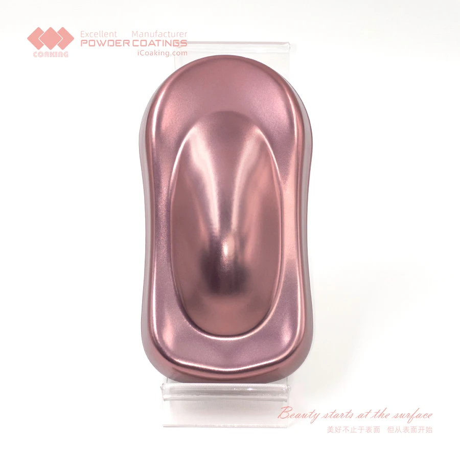 Ral Matt Rose Gold Epoxy Polyester Paint Powder Coatings