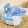 Taking a bath (little elephant)