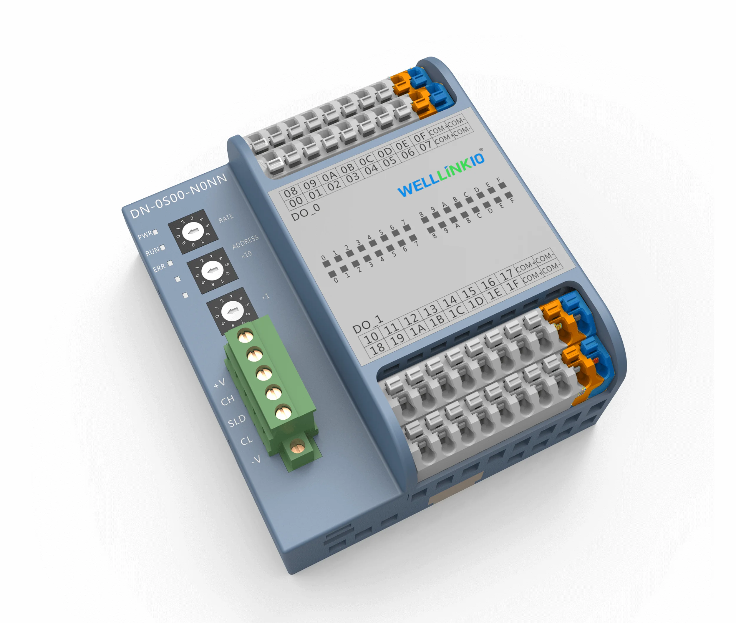 DN-0S00-N0NN DEVICENET 32 Digital Outputs (NPN) Integrated Bus Module ...