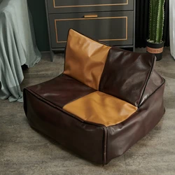 Bedroom leather bean bag sofa cum bed sitzsack comfort beanbag bean bag sofa NO 2