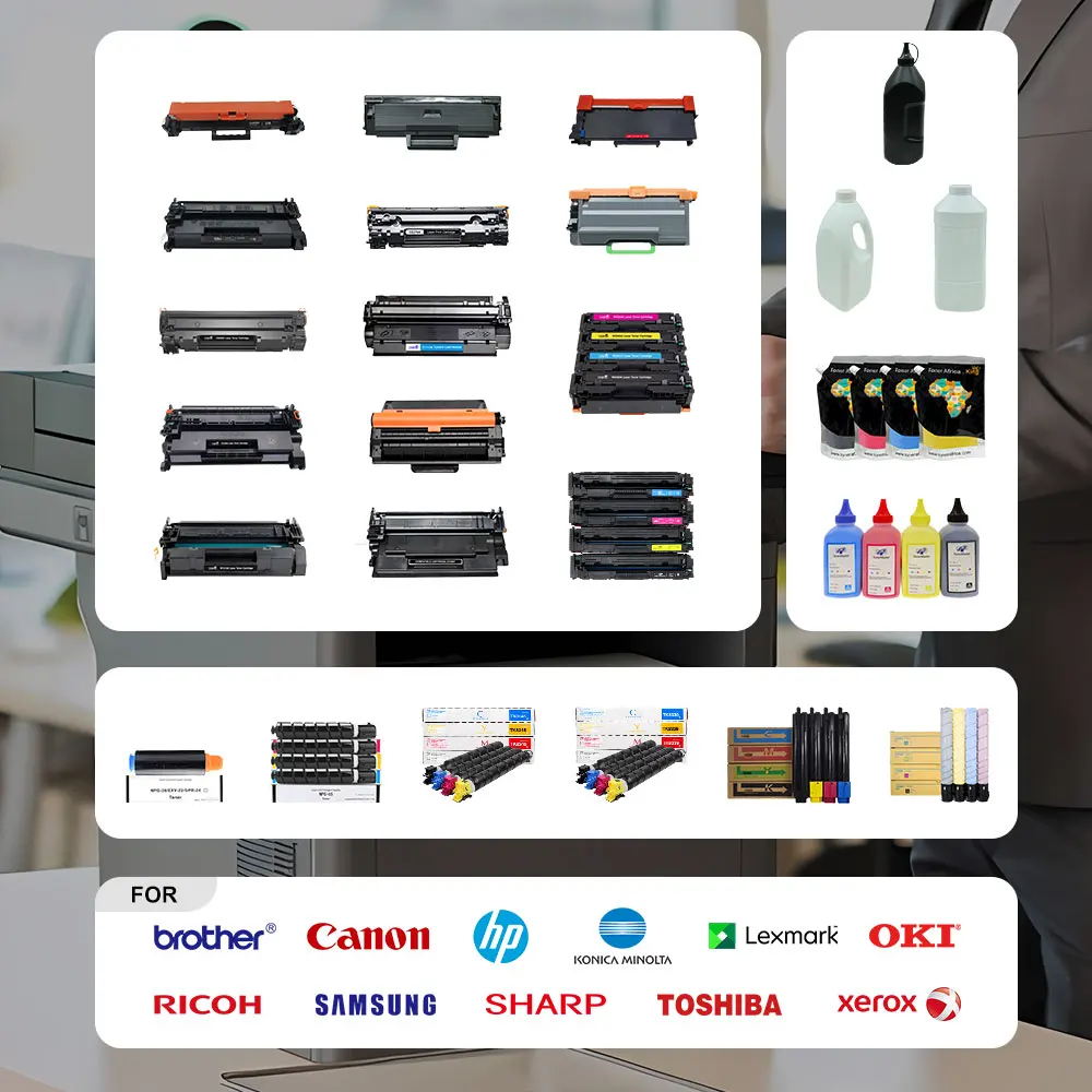 Compatible Toner Cartridge For HP CF540A CF541A CF542A CF543A Use In - View #5