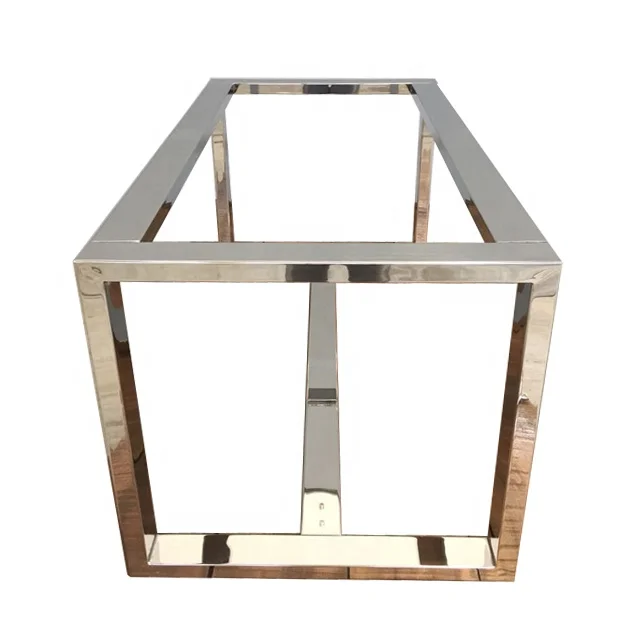 Oem Customized Modern Adjustable Dining Table And Chairs Tube Stool Metal Frame Fabrication