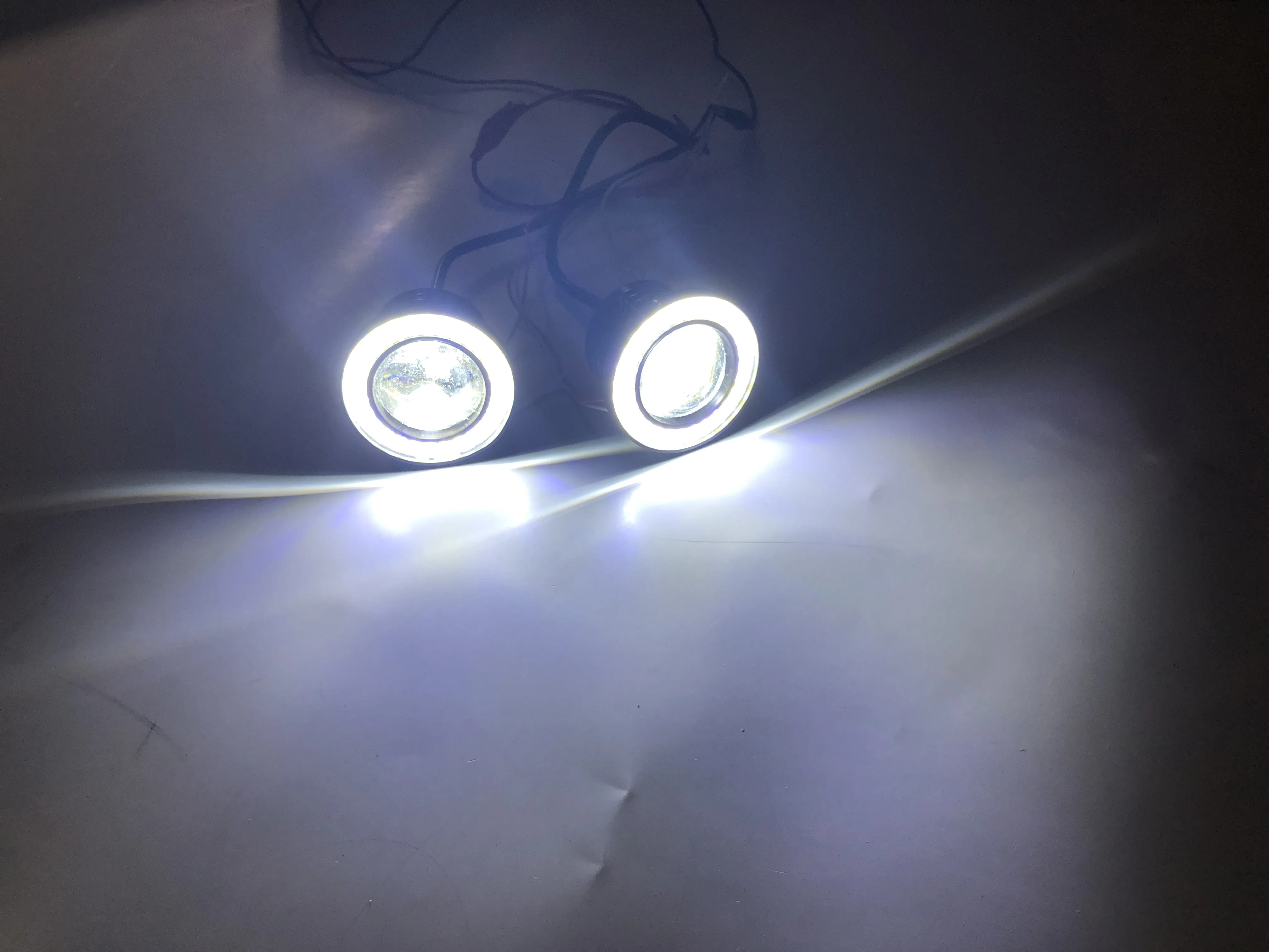 Waterproof Eagle Eye Lamp Daylight LED DRL Fog Daytime Running Car Light vbuk 