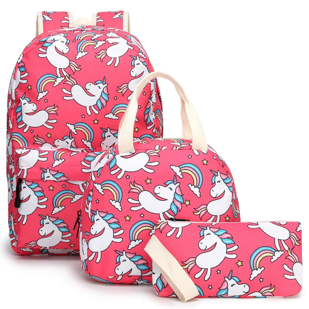 School Bag Lunch Bag For Girl Amazon Unicorn School Bag With Pouch