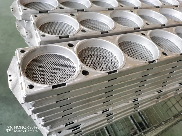 Original Factory Zhengya Bestselling High Open Area Noodle Frying Drying Basket for Indomie Noodle Making Machine 4