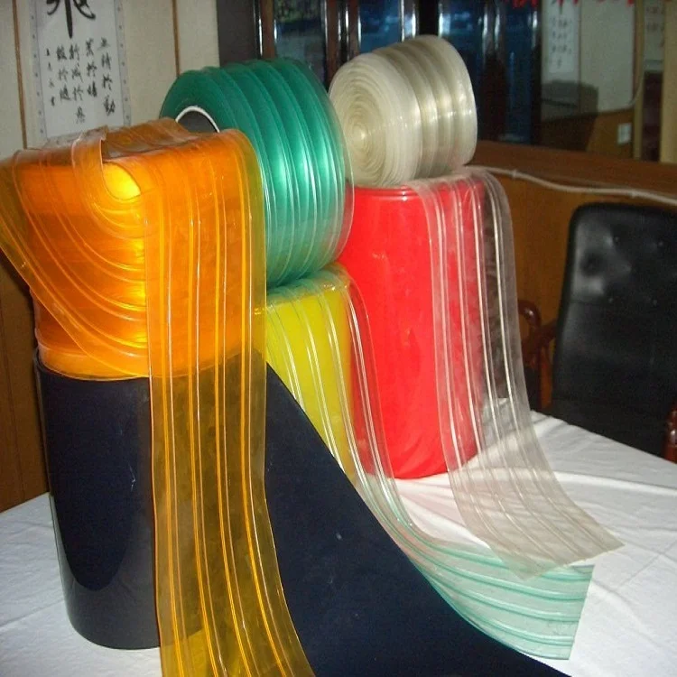 Fuxing Durable Using 5Mm Thickness Strip Curtain Pvc Plastic Pvc Strip Curtain