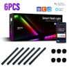 6pcs/Pack Black