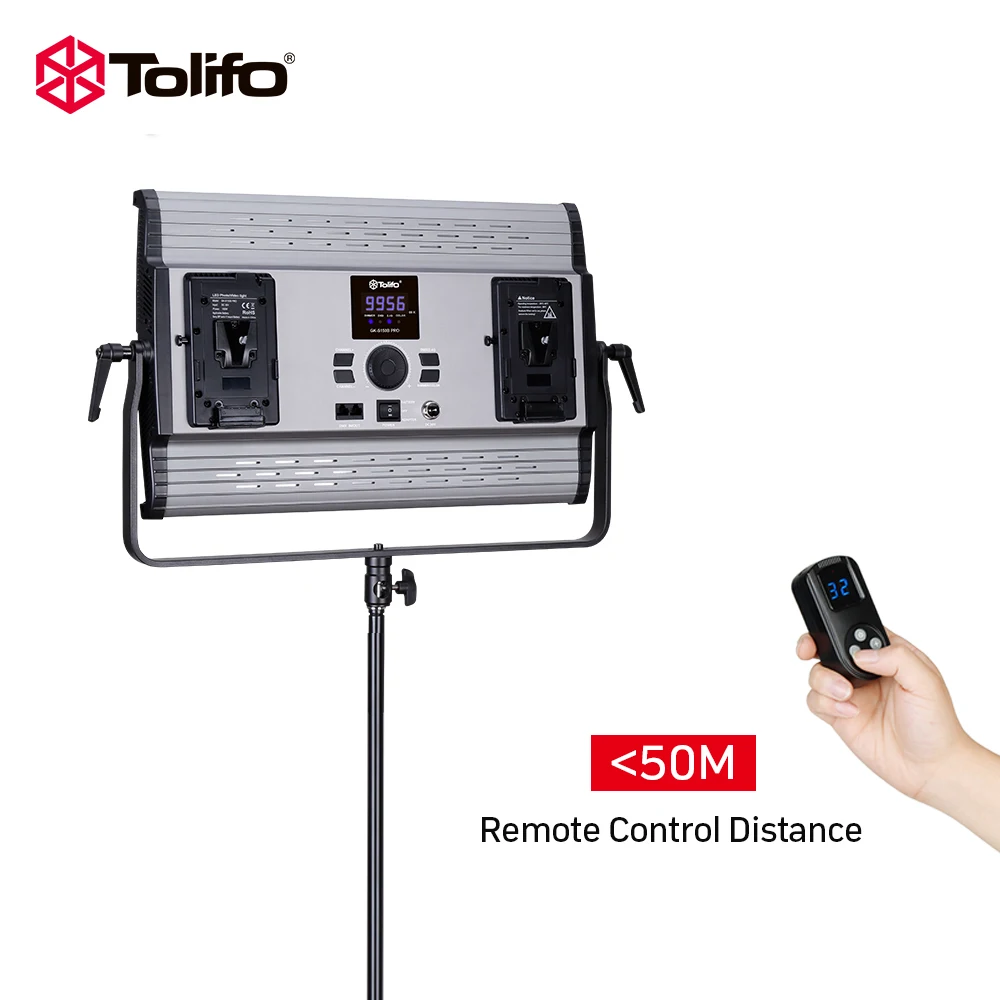 Tolifo GK-S150B PRO 150W Bicolor LEDパネルライト Studio用 Tolifo GK-S150B PRO 150W Bicolor LEDパネルライト Studio用