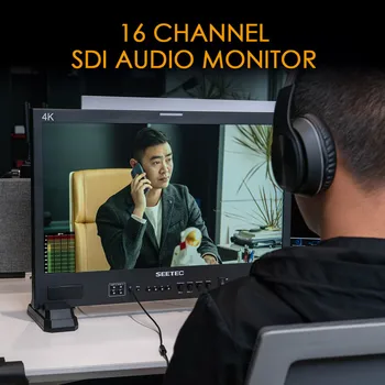 SEETEC LUT215 21.5 Inch 3D LUT Broadcast Studio Monitor 3G-SDI 4K   Full HD 1920x1080 Rec.709 Color Accurate Factory Direct detail image