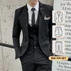 Nero [giacca + gilet + pantaloni]