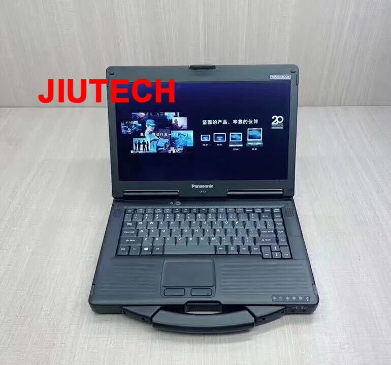 Toughbook CF53 Cf-53 Automotive Auto Car Truck Forklift Excavator Loader Diagnostic Tool Computer Diagnostic Laptop