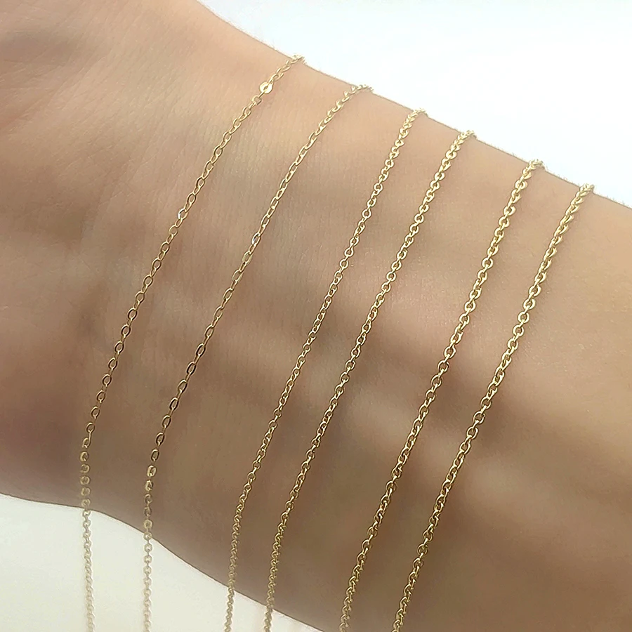 Collana Donna In Oro Giallo Vuota Corda Singapore - Gioielleria Amadori - Foto 8