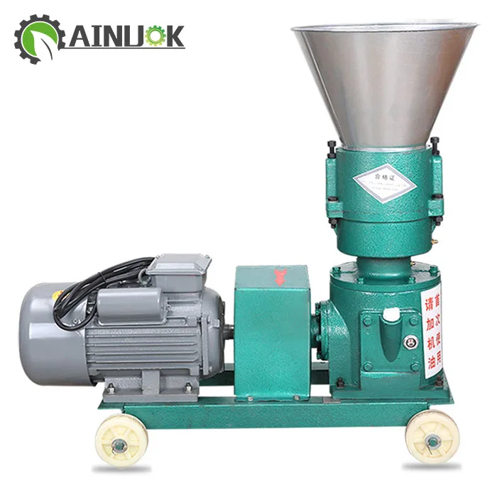 tractor driven portable feed sludge pelleting chicken plucking for food kosovo wood pellet machine