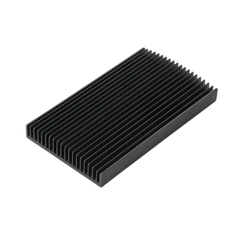 Custom High-Power Industrial Heat Sink Color Anodized Aluminum & Stainless Steel CNC Machined with Wire EDM Drilling