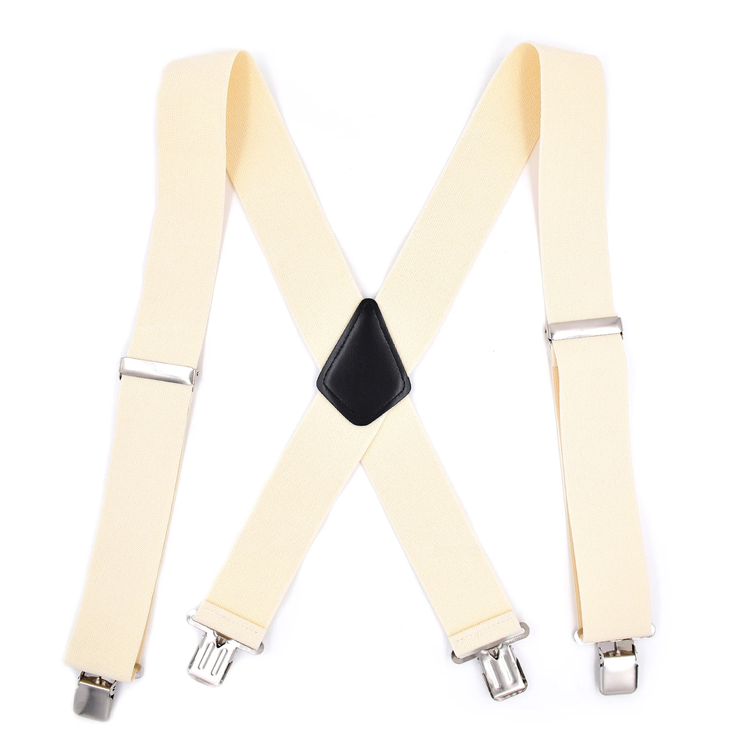 Classic Best Selling 5 cm Wide Back Suspenders Sturdy and Durable Suitable for People With Larger Body Sizes
