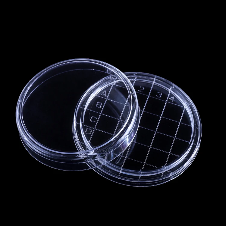 Wholesale Contact 65mm flat petri dish with grid disposable sterile plastic  65*15mm petri dish with lid accurate colony counts From m.alibaba.com