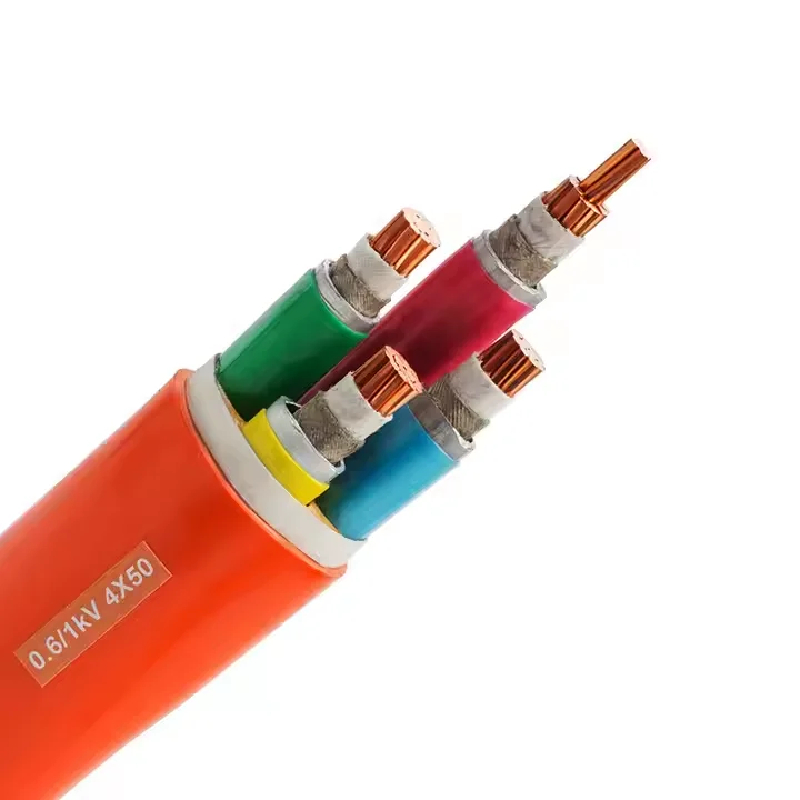 0.6/1KV Fire Resistant WDZAN-BTLY(NG-A) BBTRZ YTTW Tipo Cabo Cabos De Alimentação Minerais Isolados Cabos De Alimentação Para Incêndio