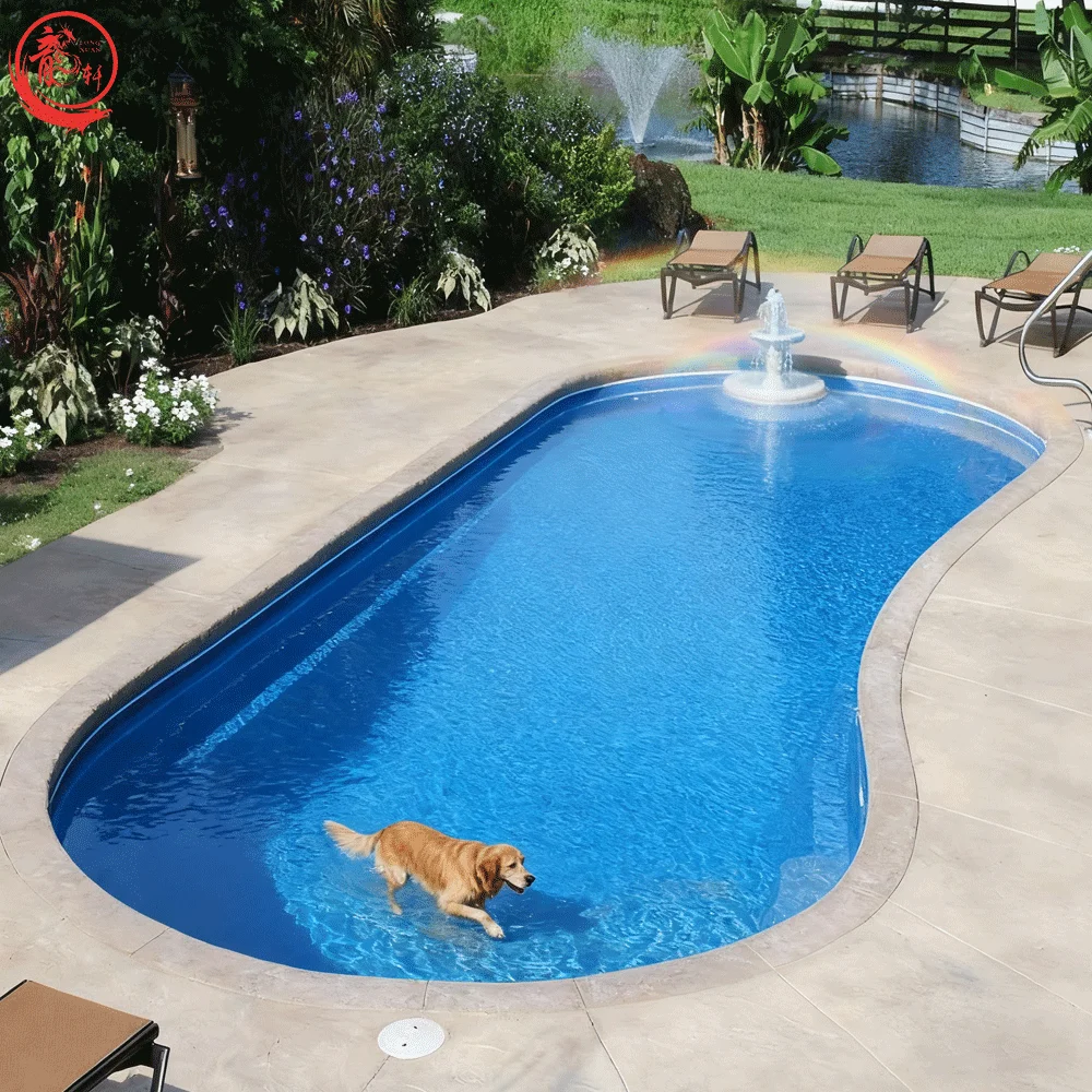 Customized Prefabricated Fiberglass Swimming Pools