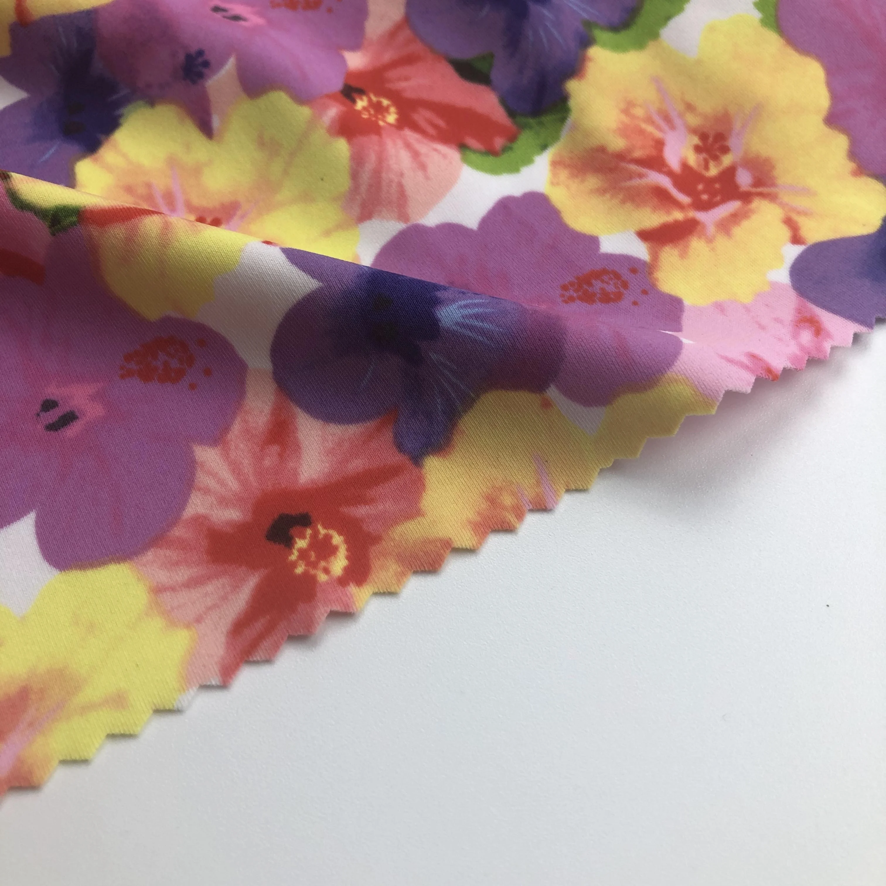 Women's White Vintage Floral Padded Recycled Bikini - Quick Drying Fabric With UPF 50+ main image 1