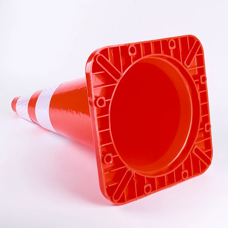 Гарантия на время 19 6 дюйма скидка прочный Небьющийся дорожный безопасности из ПВХ дорожные конусы