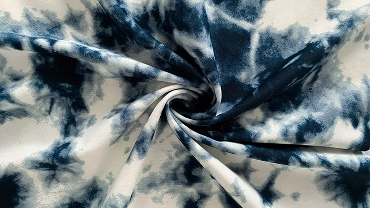 esse纺织苏黎世印花织物93% 聚酯纤维7% 氨纶服装