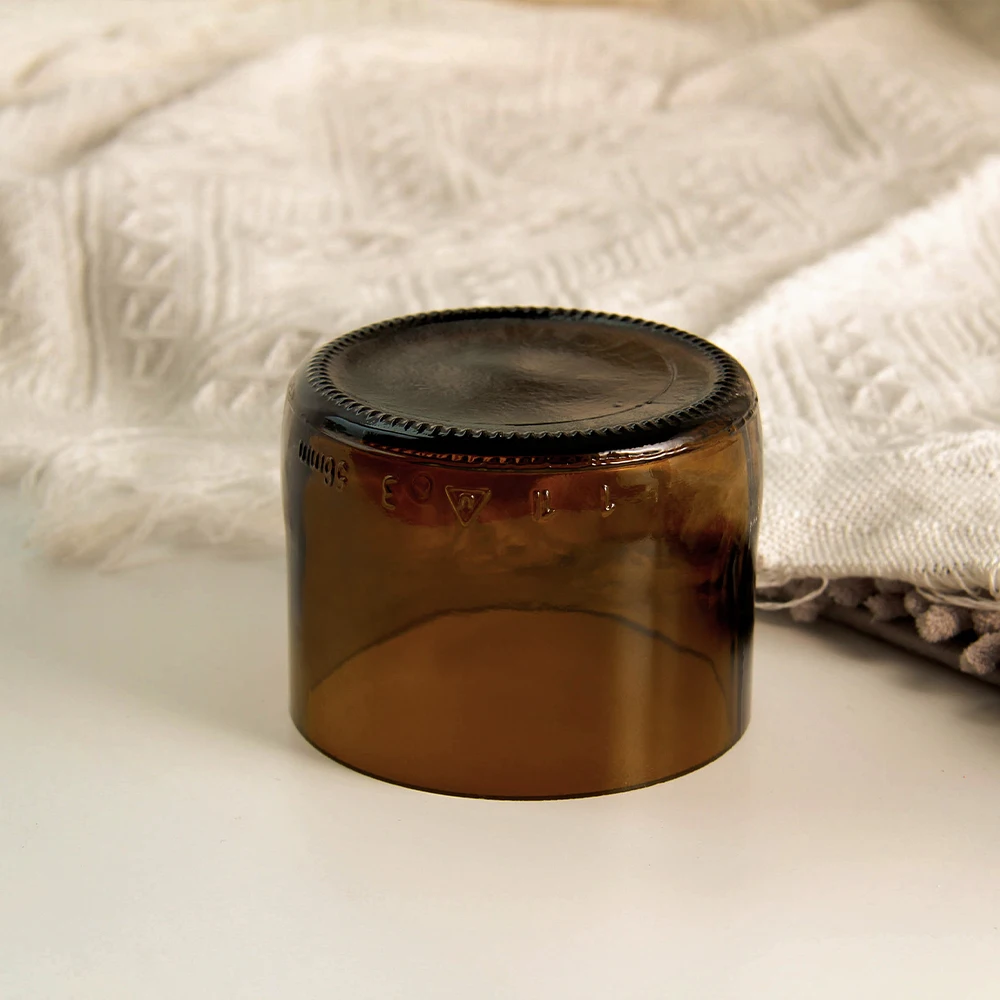 Wholesale Custom Colored Empty Geo Cut Candle Vessels With Glass Lid