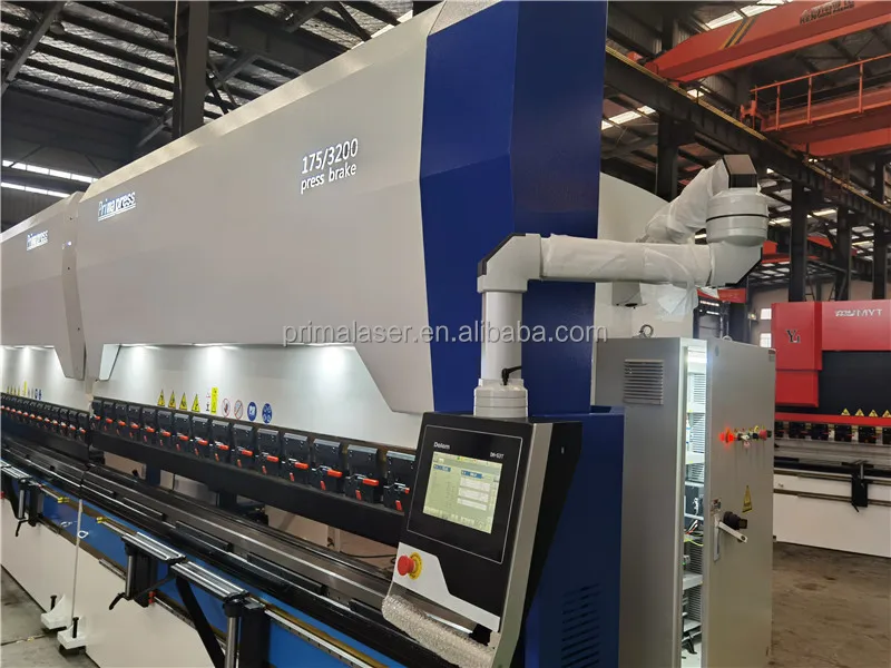 4 Axis 80Ton/2500 Hydraulic CNC Sheet Metal Bending Machine for Folding 8 Feet Steel Plates