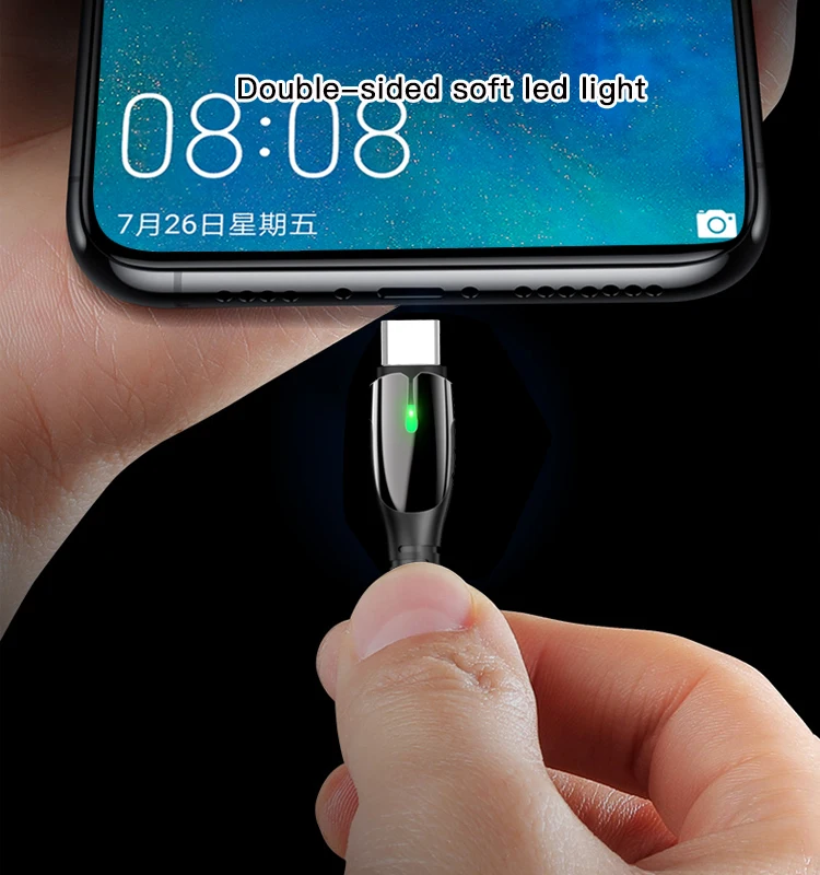 Прямая поставка нейлоновый Плетеный Usb-кабель из цинкового сплава кабель для зарядки и передачи данных Usb-C кабель