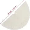 48inch tree skirt - Cream