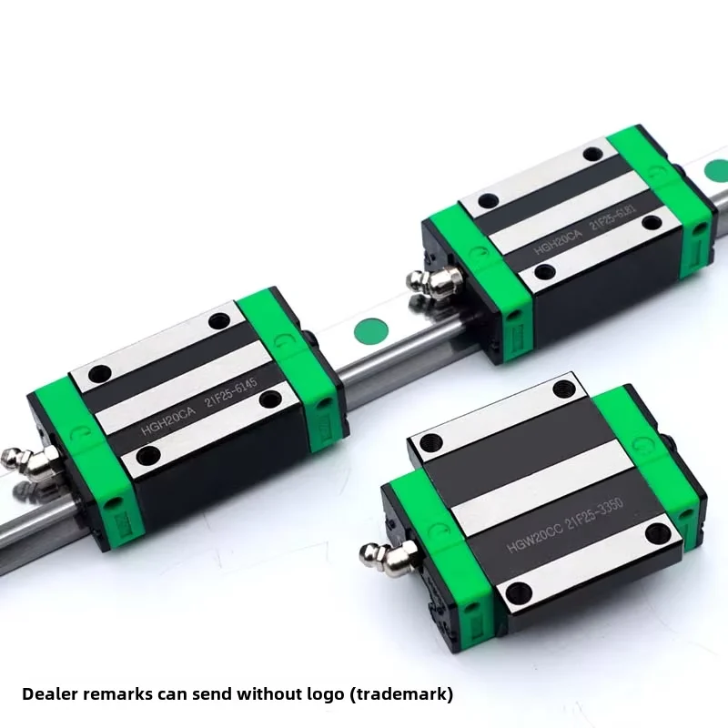 HGR20 Linear Guide Rail Bearing Steel Square Flange 25mm
