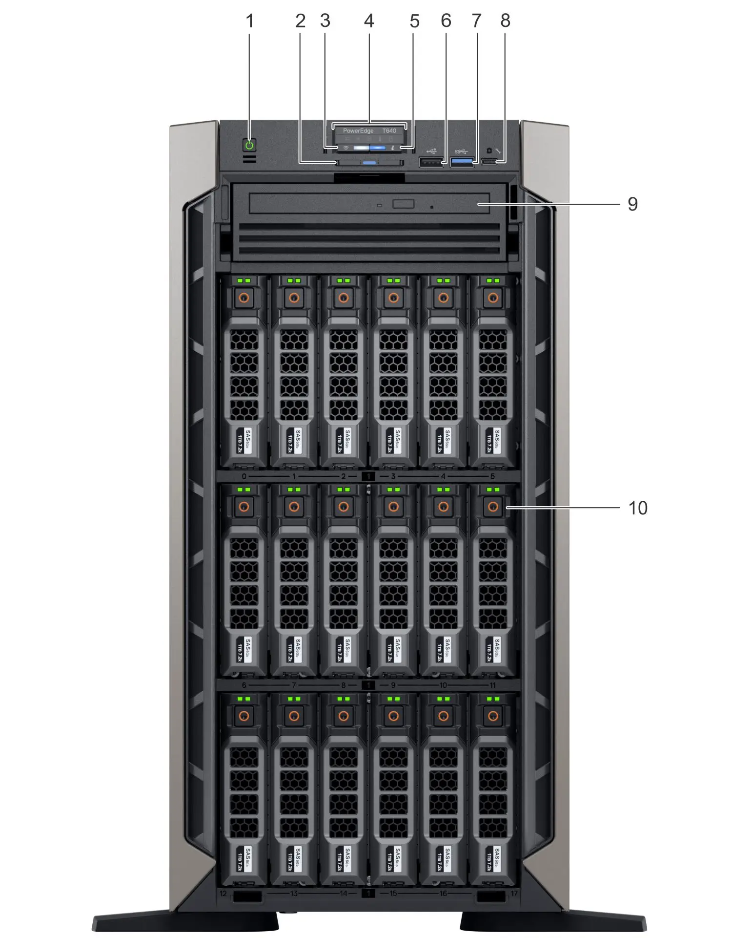 Dell PoweredgeT640タワーサーバー| Alibaba.com