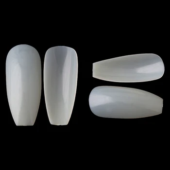 Wholesale Custom Artificial Full Cover nail tip oval, nail tips soft gel, nail extension tips