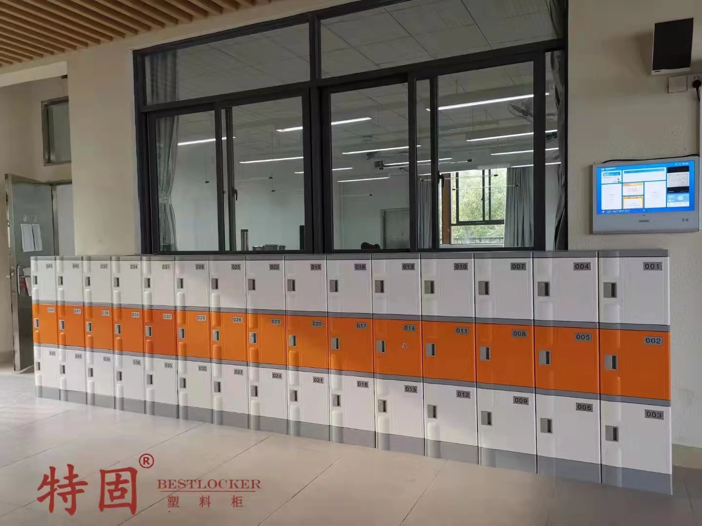 Locker Color Multiple Doors Plastic Storage Lockers Home Kids Lockers for Bag in Classroom