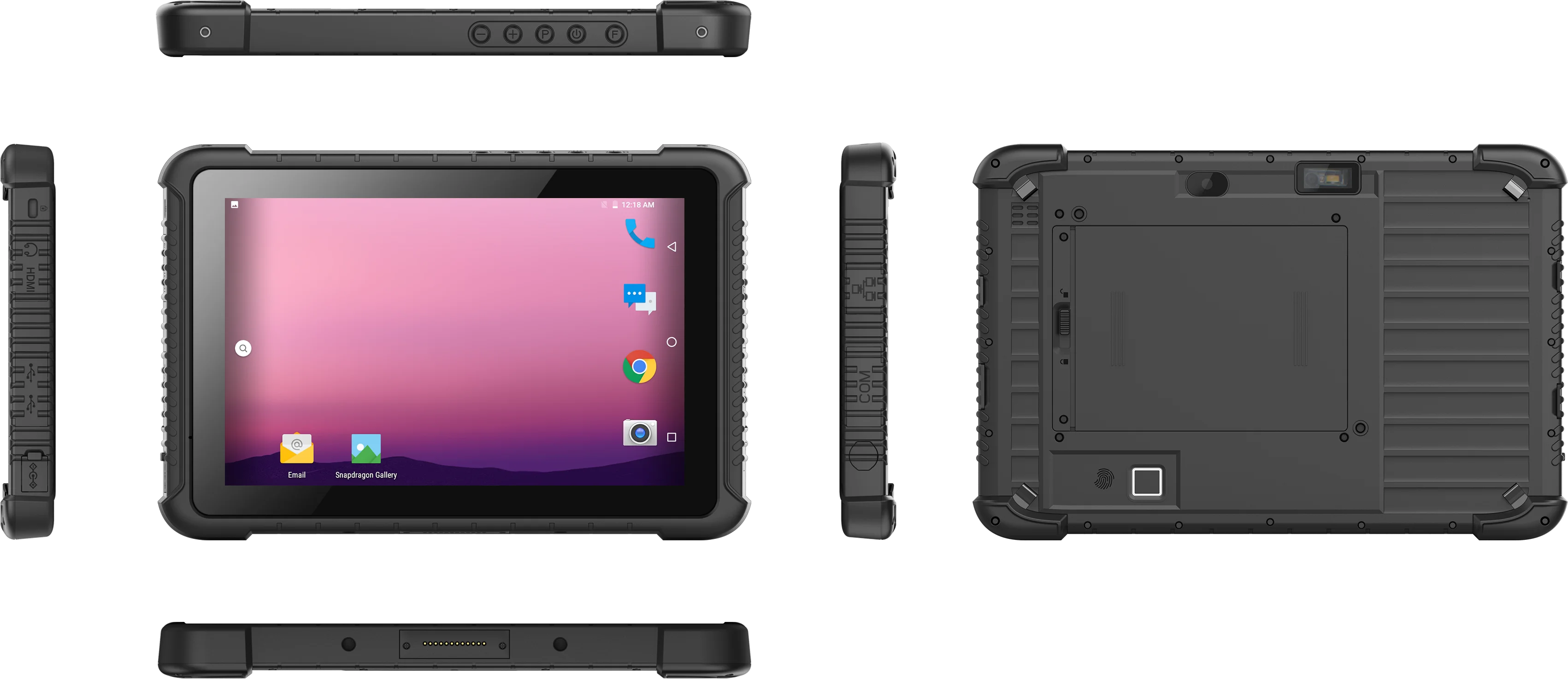 8 Inch Rugged Tablet Windows 10 Touch Screen Rugged Tablet Rs485 128gb